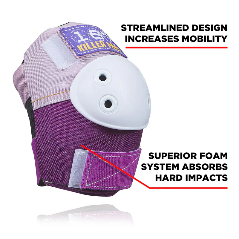 187 Kids' Six Pack Pad Set Purple - Image 2