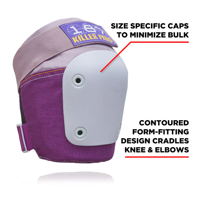 187 Kids' Six Pack Pad Set Purple - Image 3