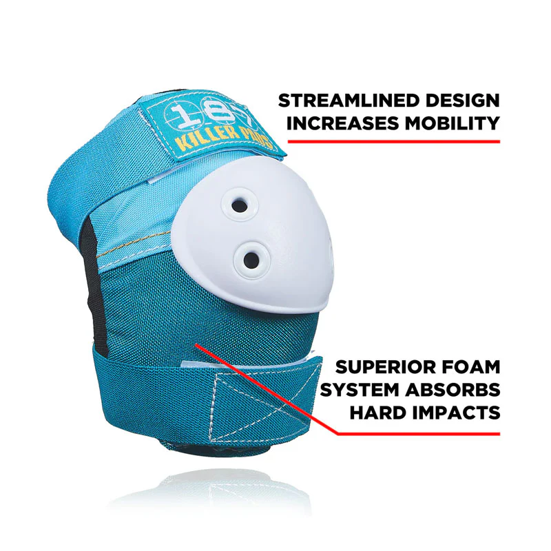 187 Kids' Six Pack Pad Set Teal - Image 3
