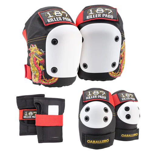 187 Six Pack Adult Pad Set Caballero