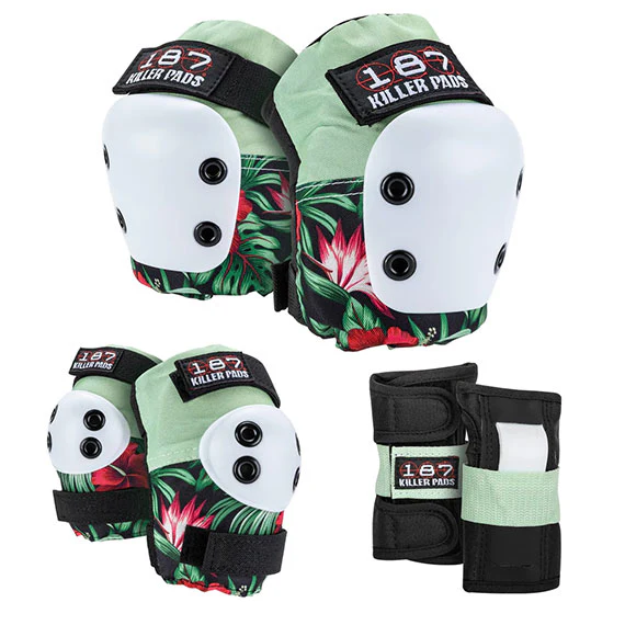 187 Six Pack Junior Pad Set - Hibiscus