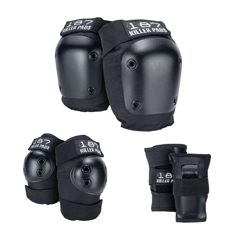 187 Toddlers' Six Pack Pad Set Black