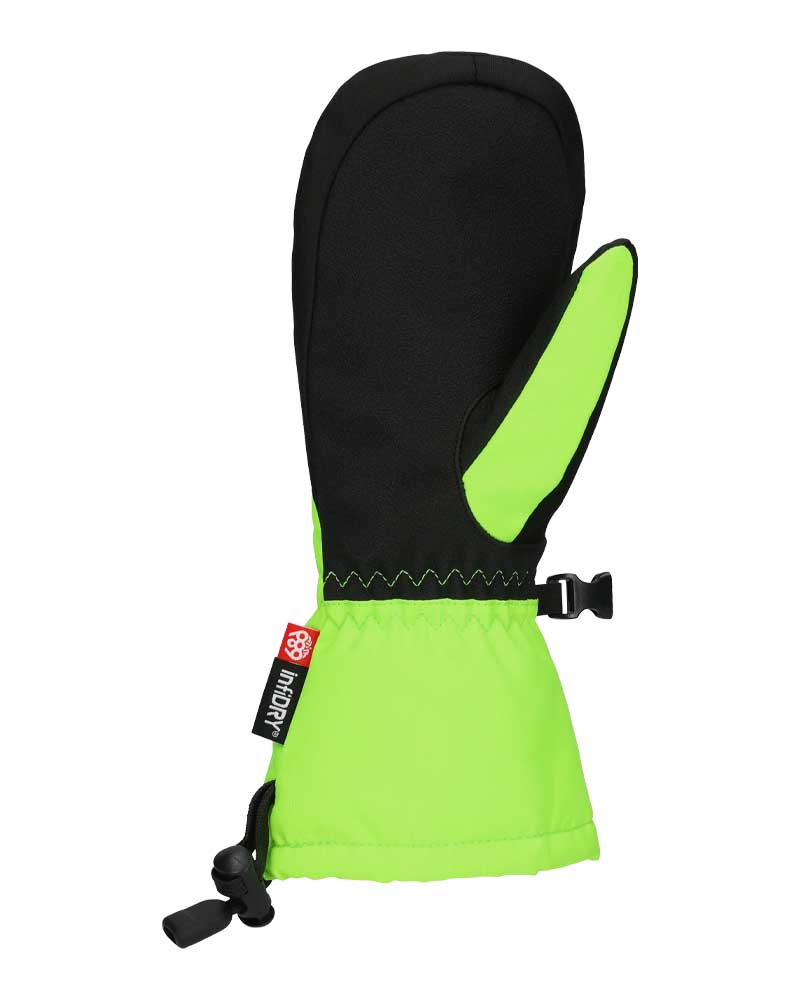686 Kids' Heat Insulated Mitt Borealis Green 2026 - Image 2