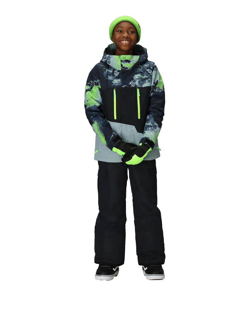 686 Kids' Infinity Cargo Insulated Pant Black 2026 - Image 3