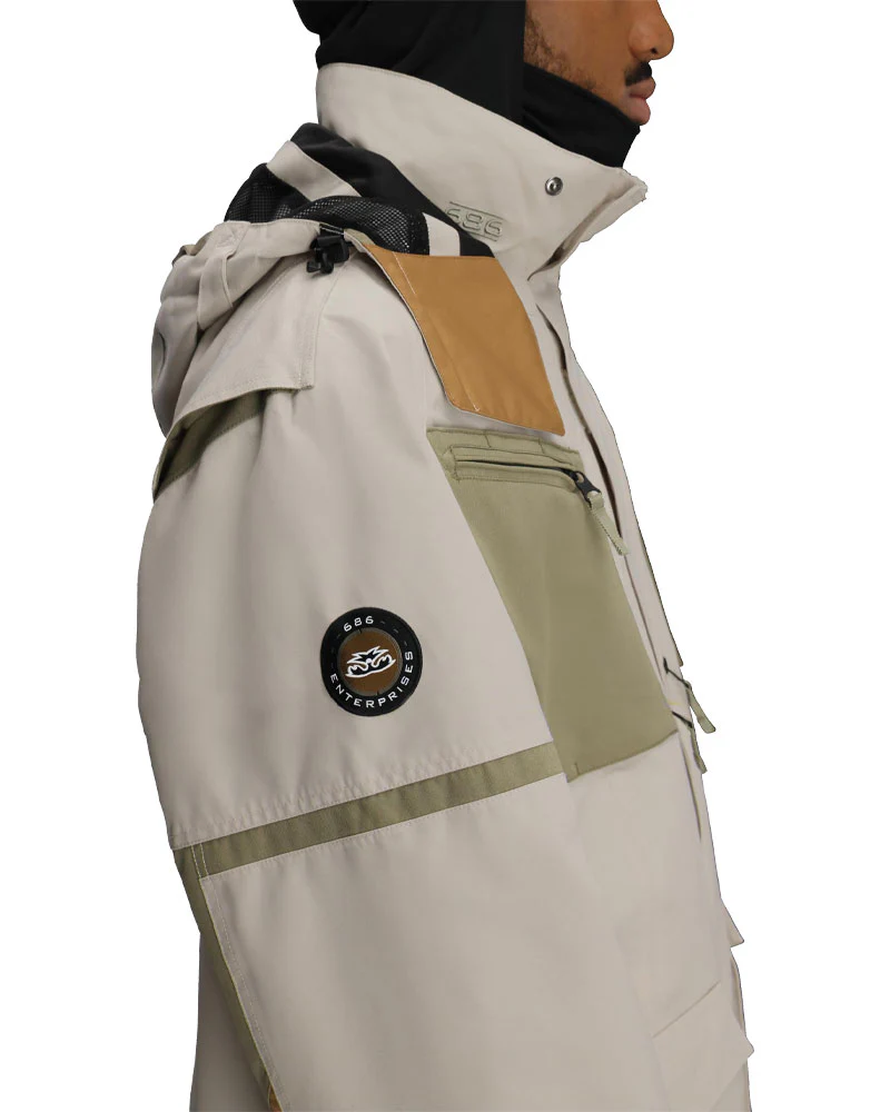 686 Men's 2001 Transfer 2001 Jacket Limestone Colorblock 2026 - Image 3