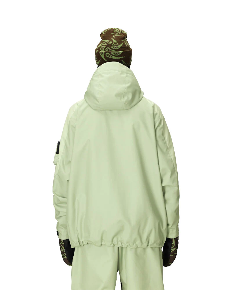 686 Men's 686 Huf Double H Shell Jacket Huf Green Colorblock 2026 - Image 3
