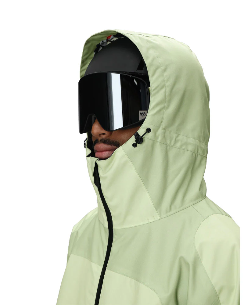 686 Men's 686 Huf Double H Shell Jacket Huf Green Colorblock 2026 - Image 5