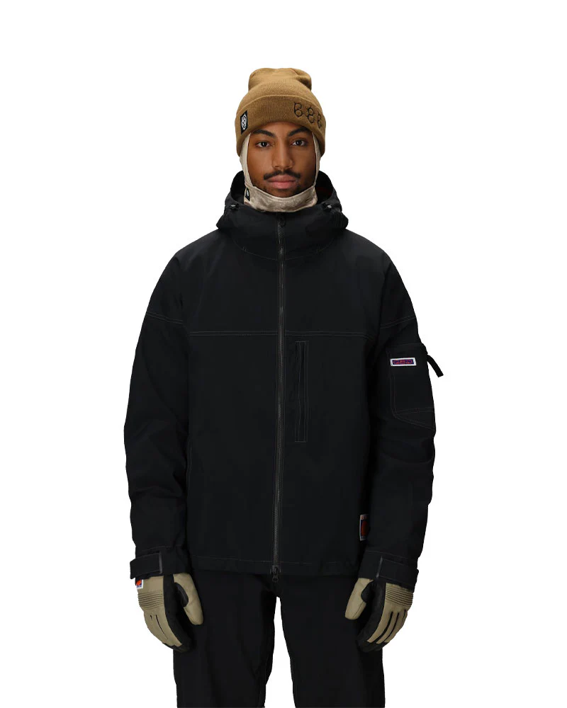 686 Men's Dojo Shell Jacket Black 2026