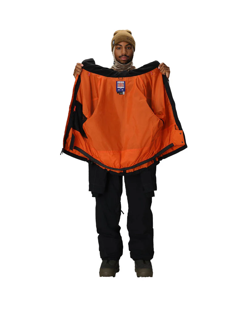 686 Men's Dojo Shell Jacket Black 2026 - Image 3