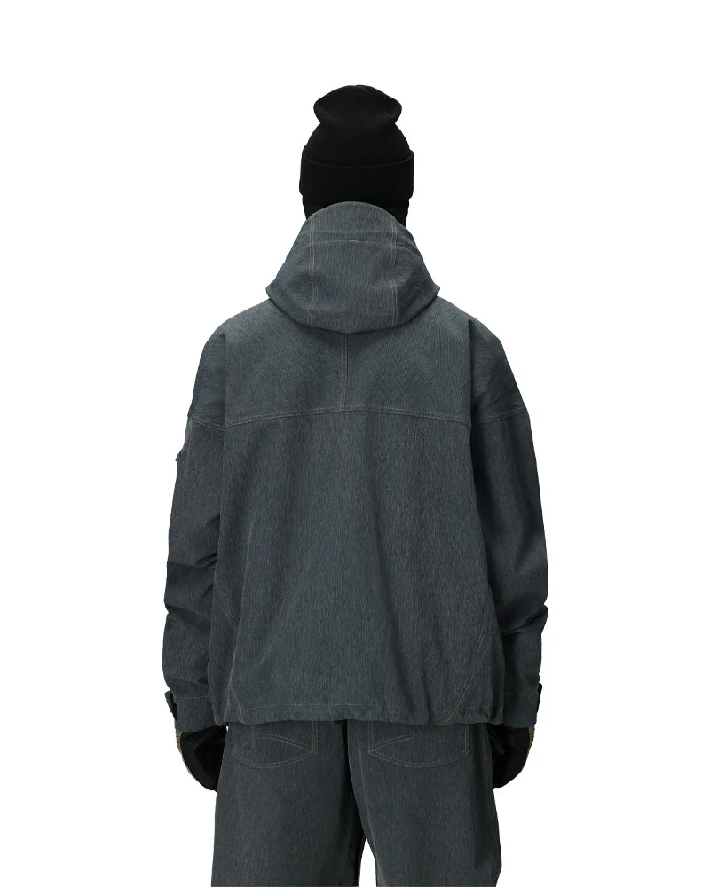 686 Men's Dojo Shell Jacket Navy Denim 2026 - Image 2