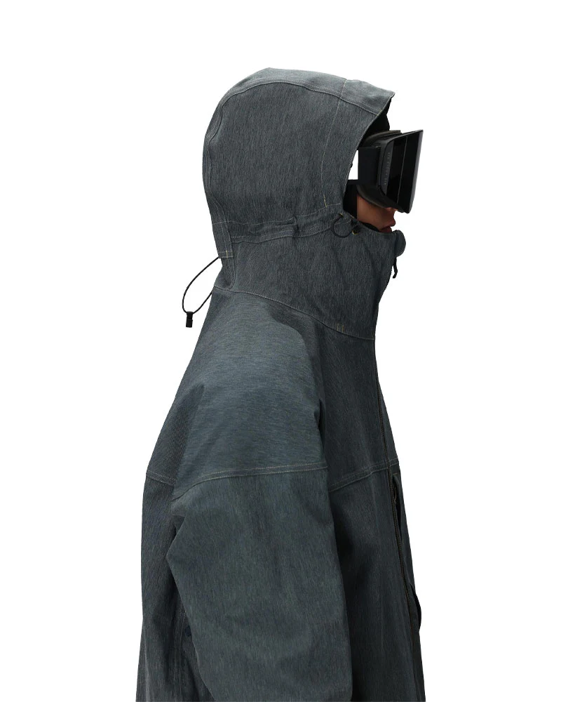 686 Men's Dojo Shell Jacket Navy Denim 2026 - Image 4
