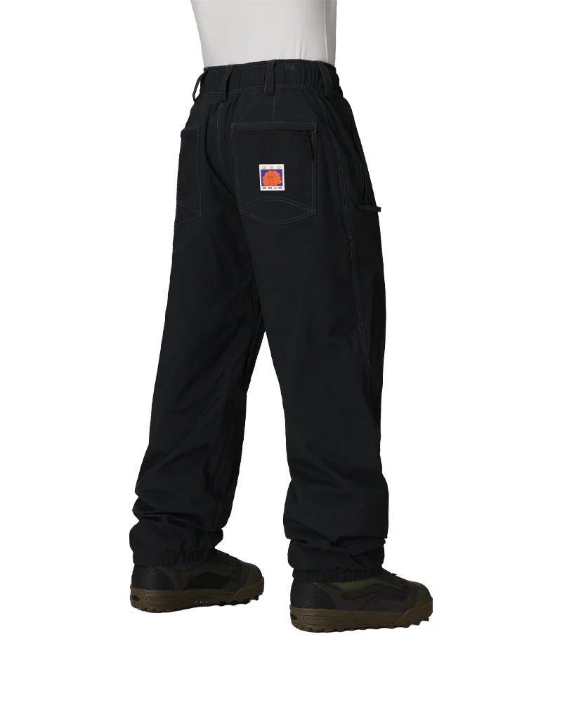 686 Men's Dojo Shell Pant Black 2026 - Image 2
