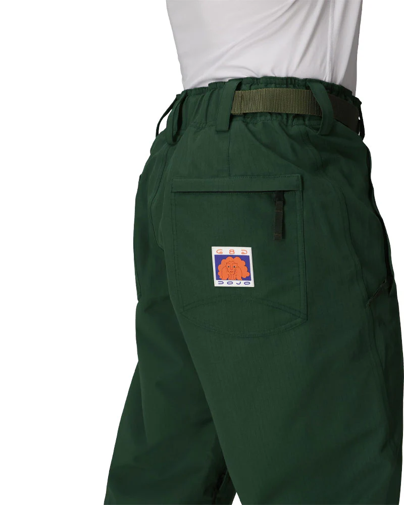 686 Men's Dojo Shell Pant Moss Green Ripstop 2026 - Image 3