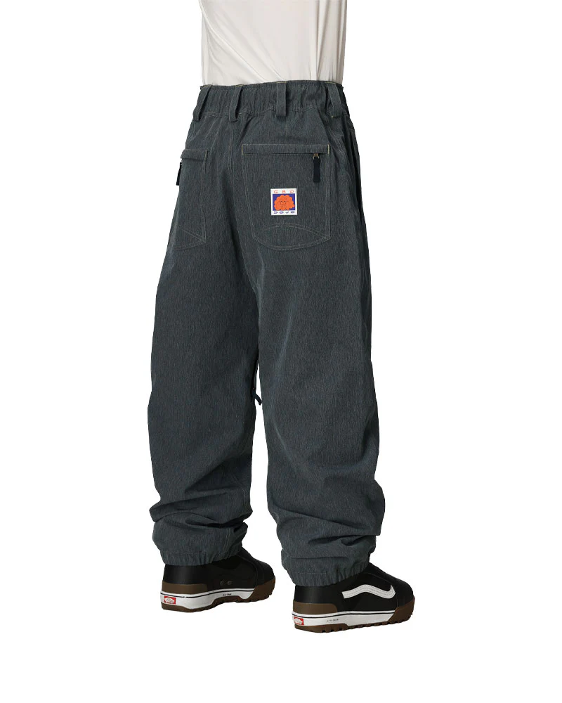 686 Men's Dojo Shell Pant Navy Denim 2026 - Image 2