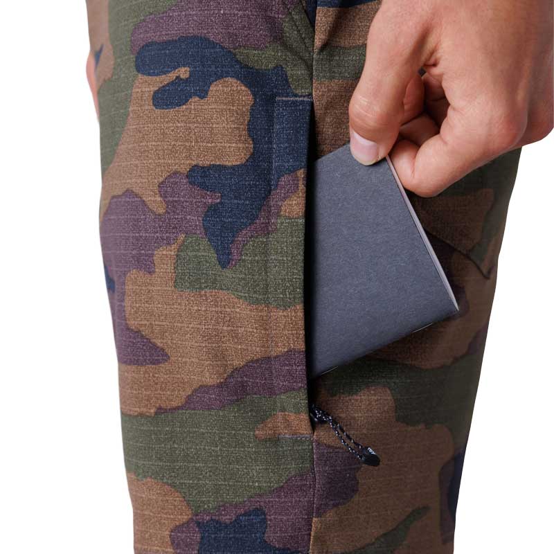 686 Men's Everywhere Hybrid Short - Dark Camo - Image 3