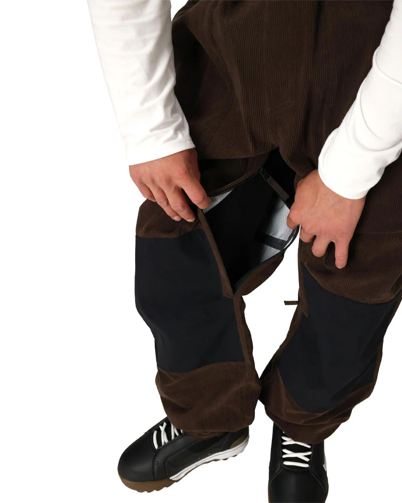 686 Men's Ghost 2.5L Pant Coffee Corduroy 2026 - Image 4