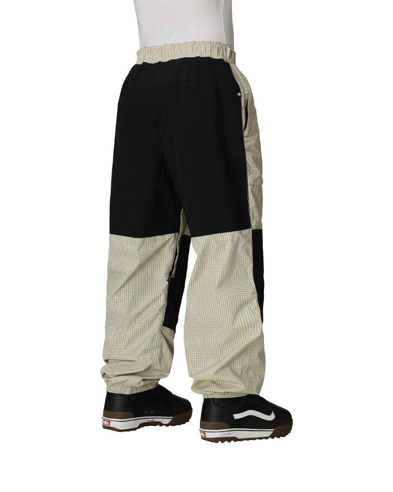 686 Men's Ghost 2.5L Pant Limestone Grid 2026 - Image 2