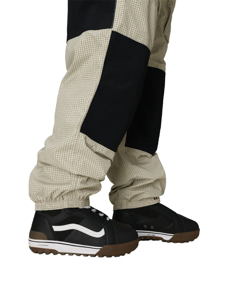 686 Men's Ghost 2.5L Pant Limestone Grid 2026 - Image 3