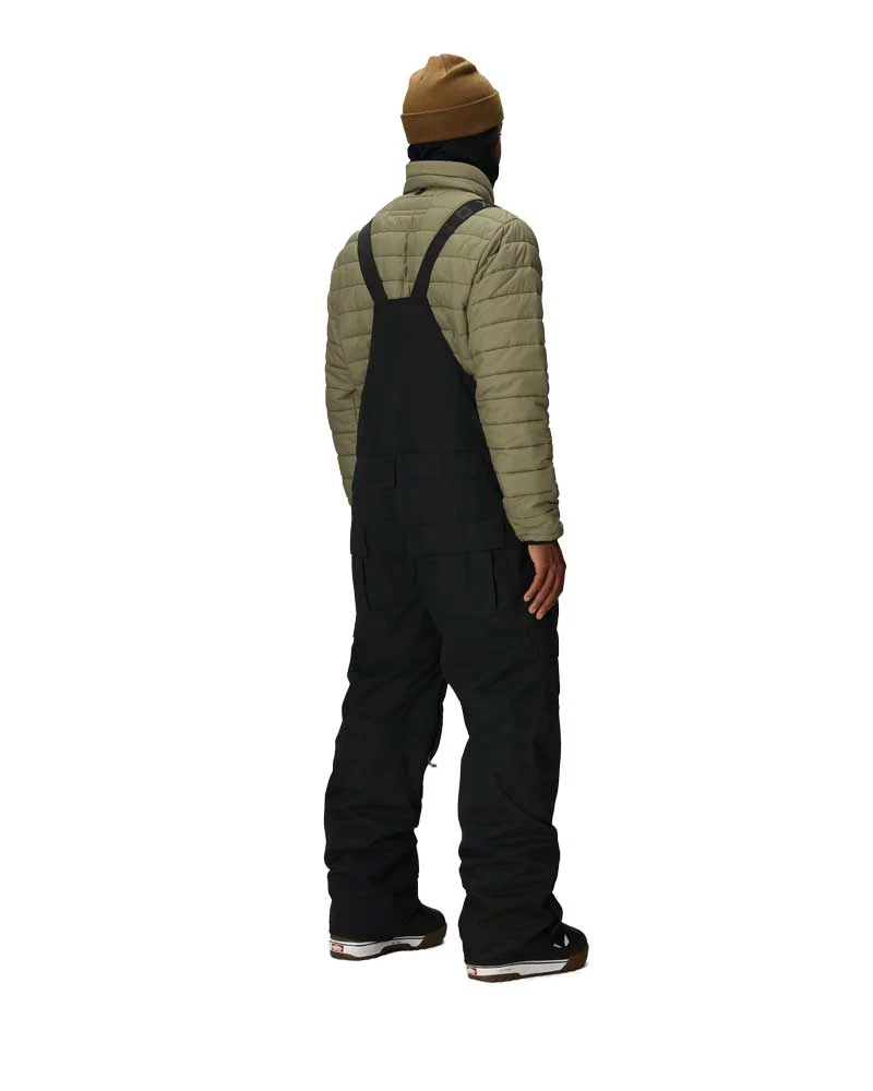 686 Men's Hot Lap Insulated Bib Black 2026 - Image 2
