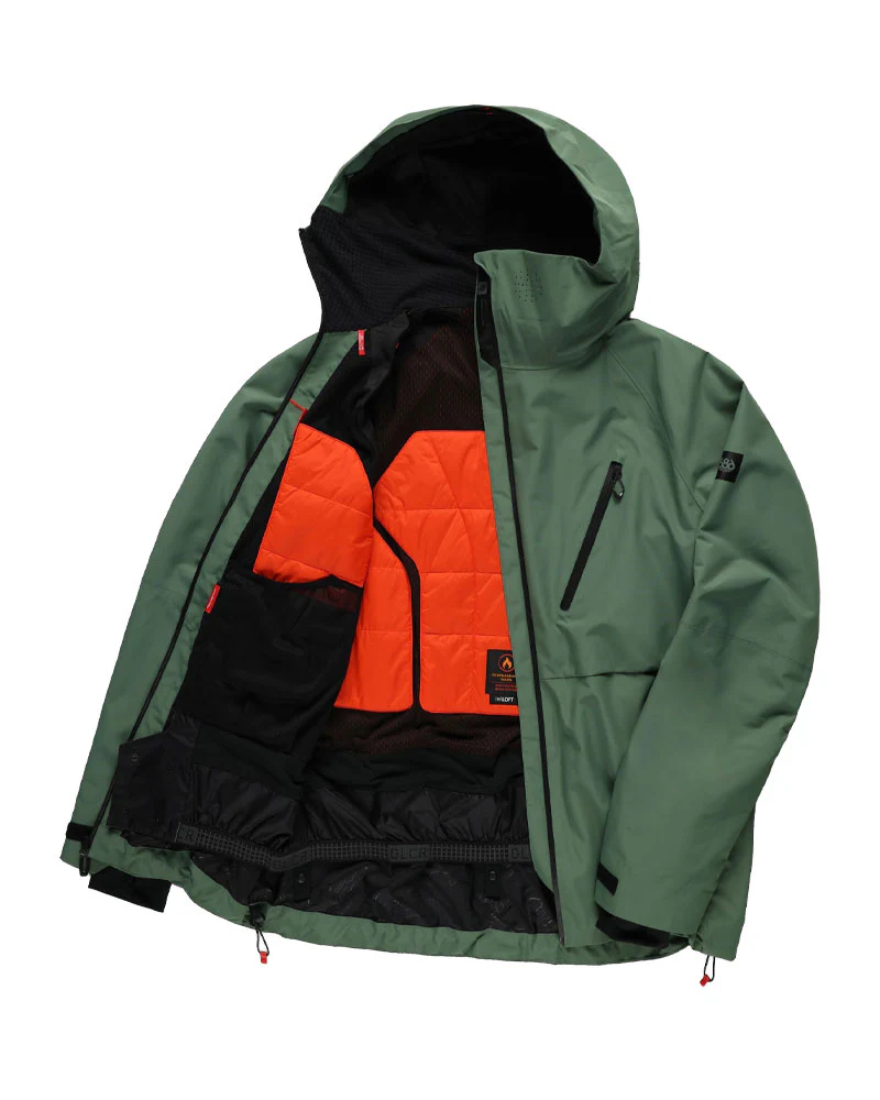 686 Men's Hydra Thermagraph® Jacket Cypress Green 2026 - Image 3