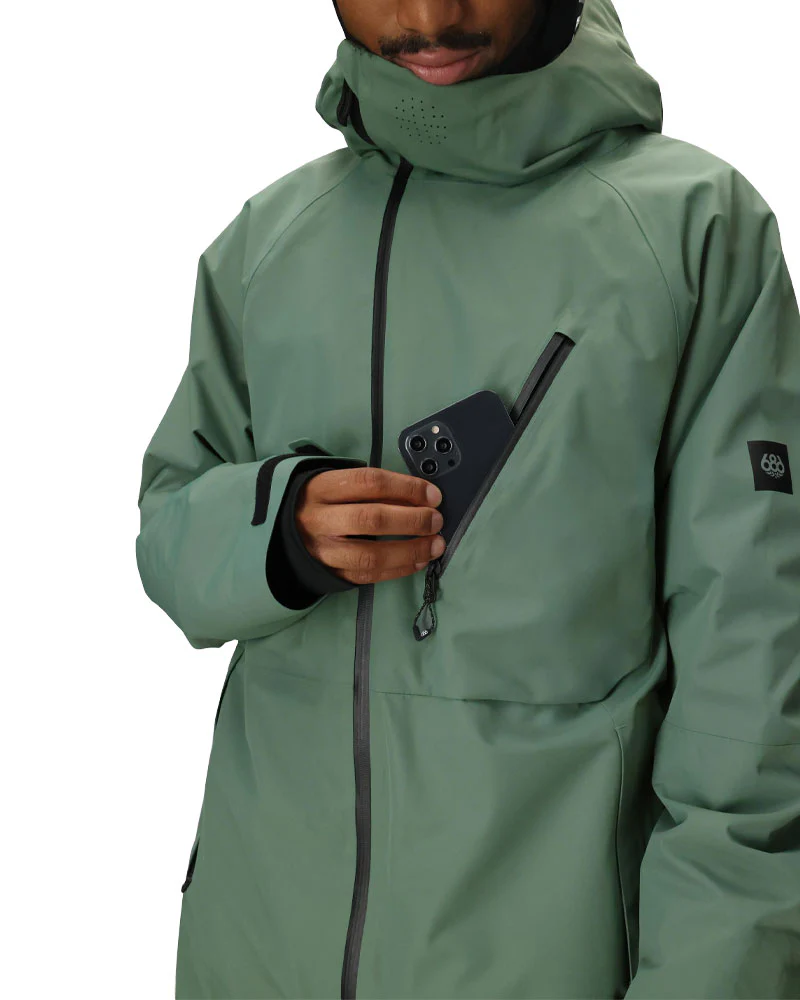 686 Men's Hydra Thermagraph® Jacket Cypress Green 2026 - Image 4