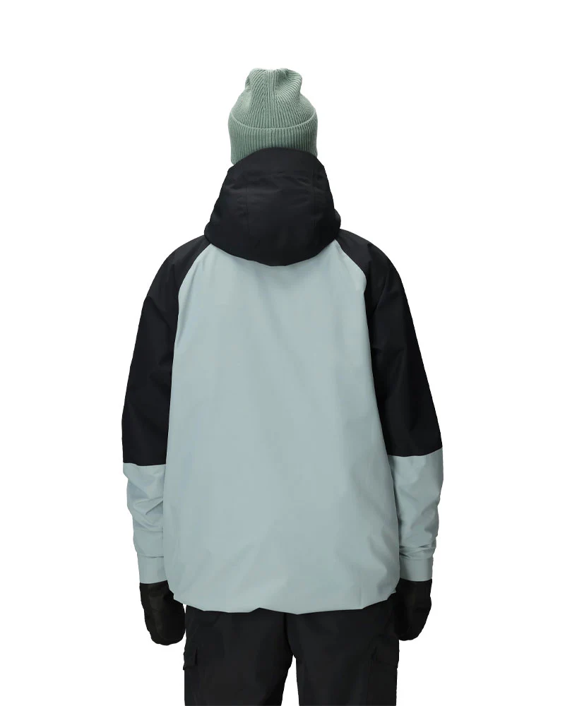 686 Men's Hydra Thermagraph® Jacket Dusty Marine Colorblock 2026 - Image 2