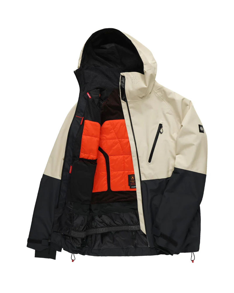 686 Men's Hydra Thermagraph® Jacket Limestone Colorblock 2026 - Image 3