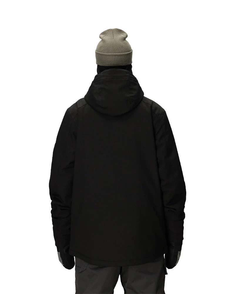 686 Men's Nightline Insulated Jacket Black Herringbone 2026 - Image 2
