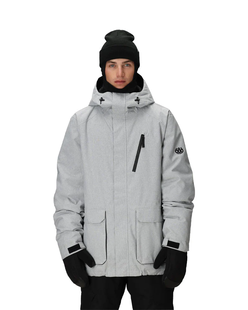 686 Men's Nightline Insulated Jacket Limestone Dobby 2026