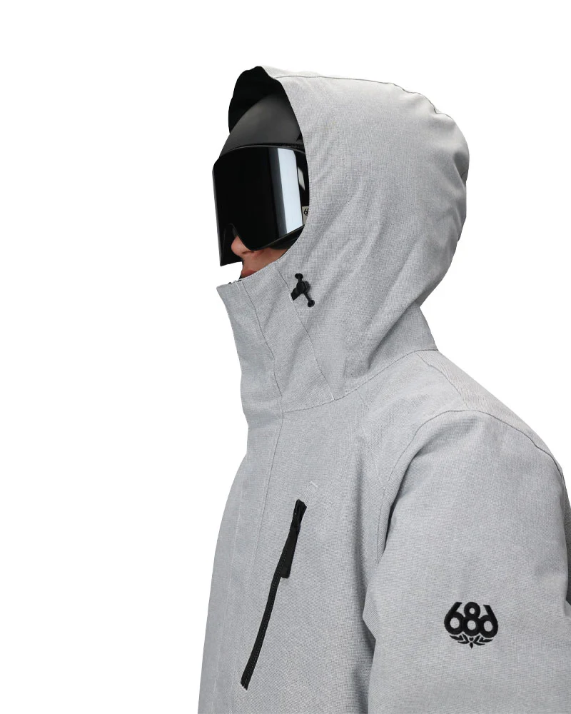 686 Men's Nightline Insulated Jacket Limestone Dobby 2026 - Image 4