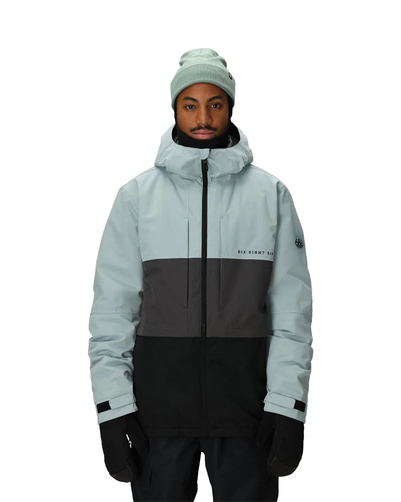 686 Men's Smarty 3-In-1 Form Jacket Dusty Marine Colorblock 2026