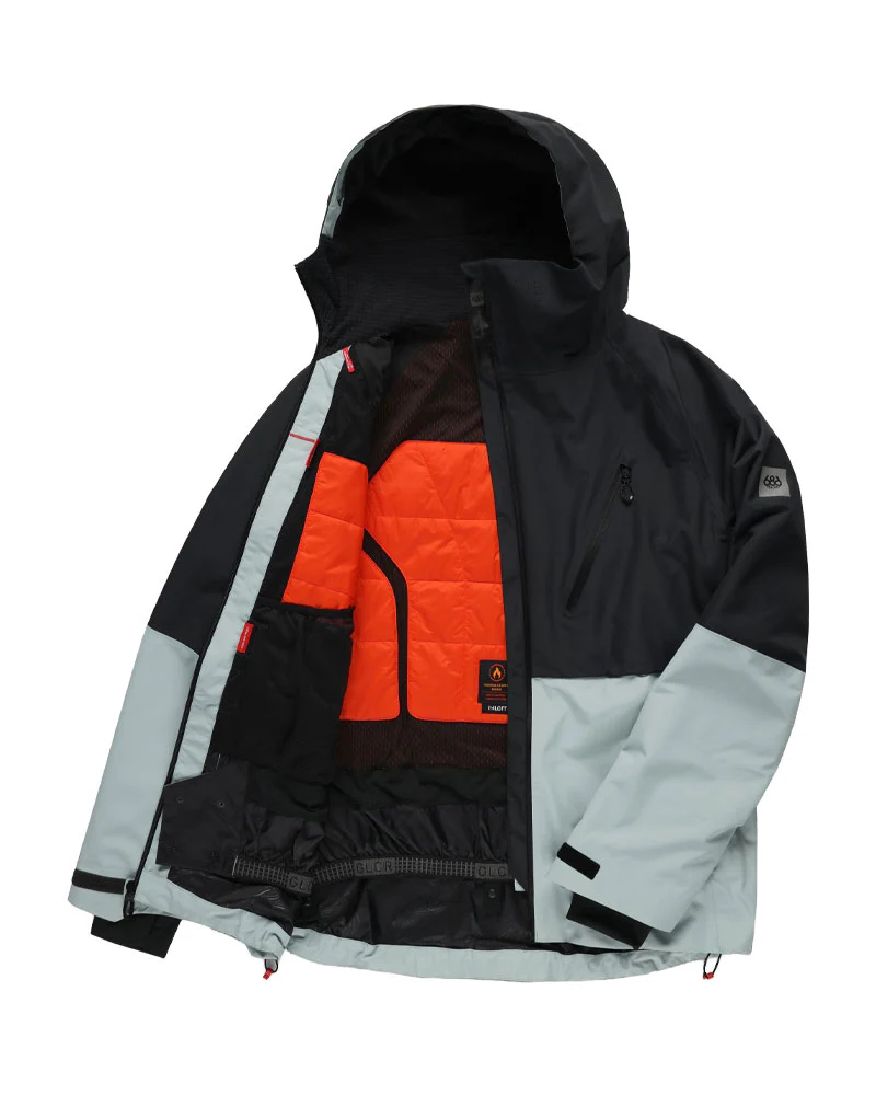 686 Men's Smarty 3-In-1 Form Jacket Dusty Marine Colorblock 2026 - Image 4