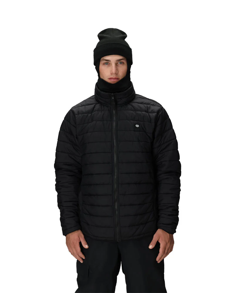 686 Men's Smarty 3-In-1 Form Jacket White Heather Colorblock 2026 - Image 4