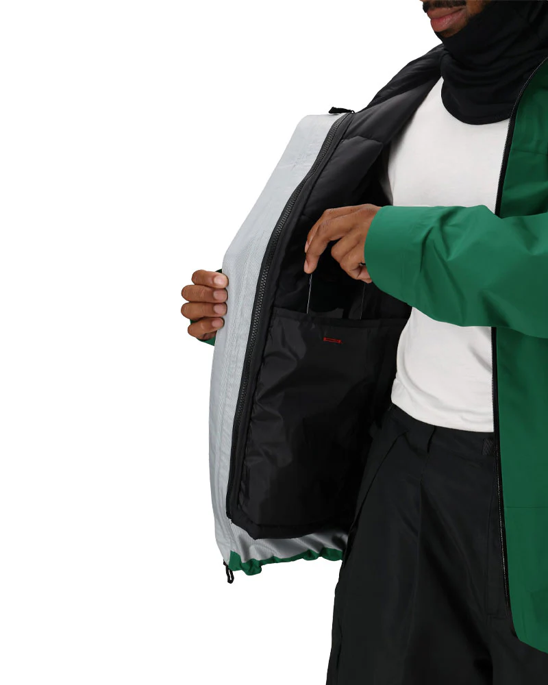 686 Men's Smarty 3-In-1 Rodeo 3L Jacket Emerald Green 2026 - Image 5