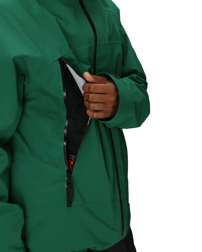 686 Men's Smarty 3-In-1 Rodeo 3L Jacket Emerald Green 2026 - Image 8