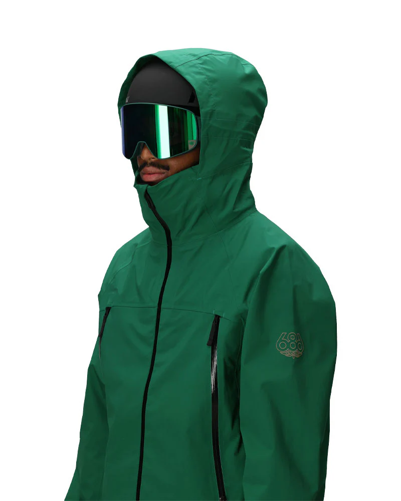 686 Men's Smarty 3-In-1 Rodeo 3L Jacket Emerald Green 2026 - Image 9