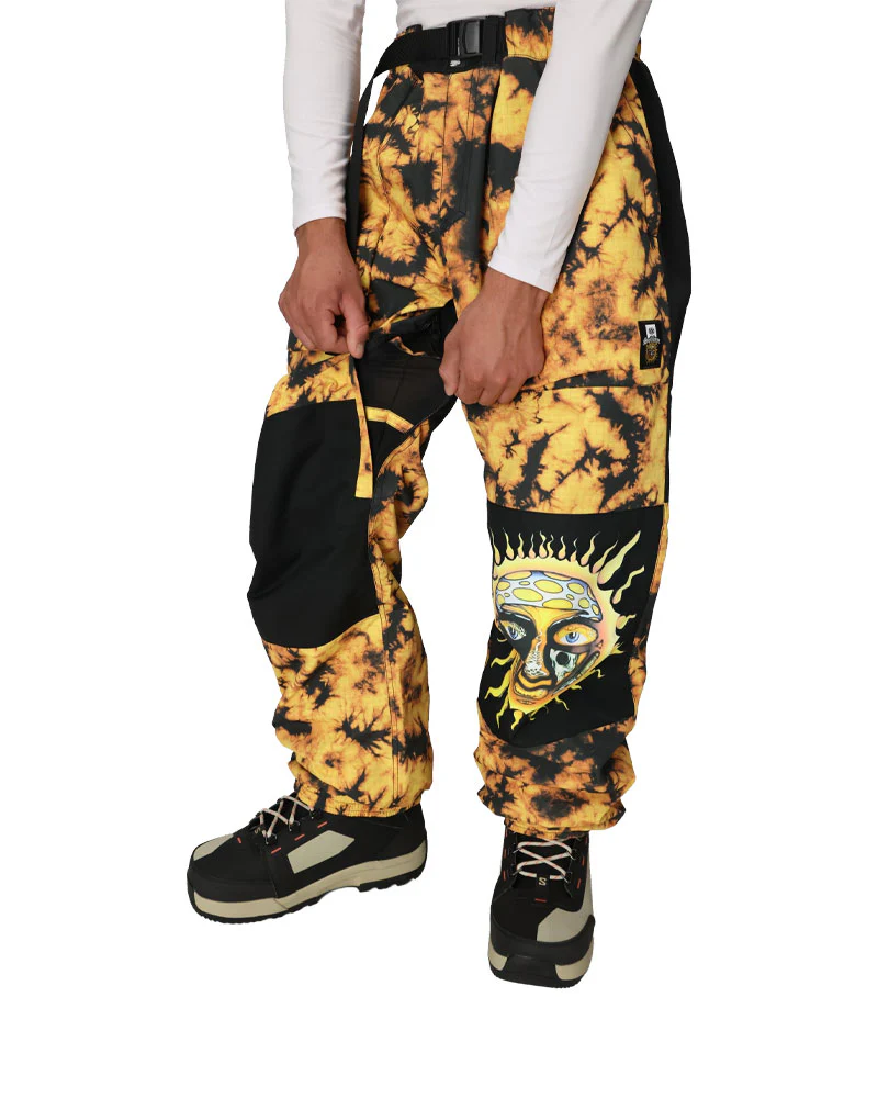 686 Men's Sublime Shell Pants Sublime Orange Tie Dye 2026 - Image 6
