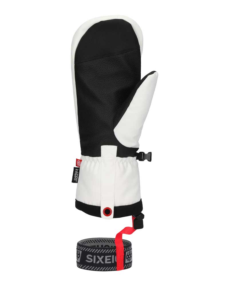 686 Men's Team Merino Mitt White 2026 - Image 2