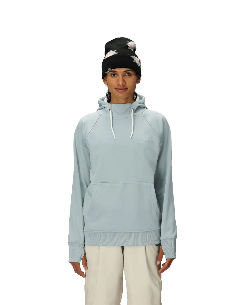 686 Women's Bonded Fleece Pullover Hoodie Dusty Marine 2026