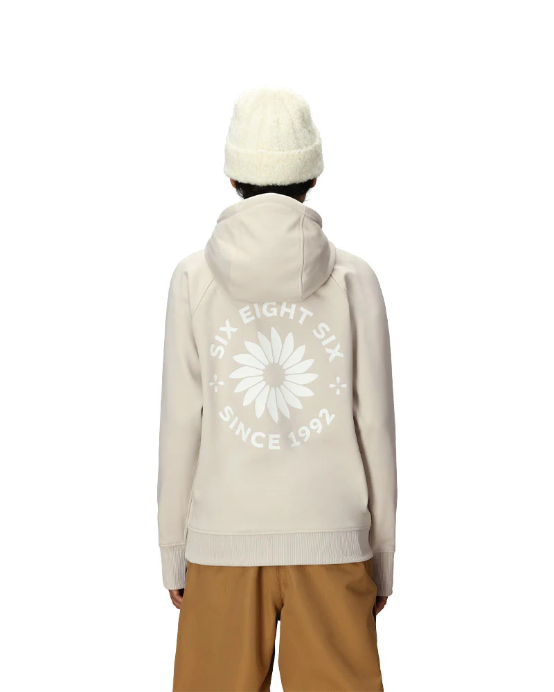 686 Women's Bonded Fleece Pullover Hoodie Limestone 2026 - Image 2