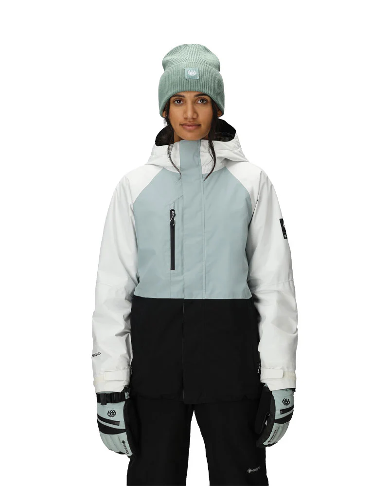 686 Women's Gore-Tex Willow Insulated Jacket Dusty Marine Clrblk 2026