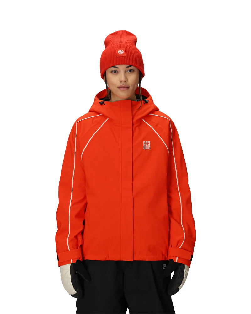 686 Women's Hologram Shell Jacket Flare 2026