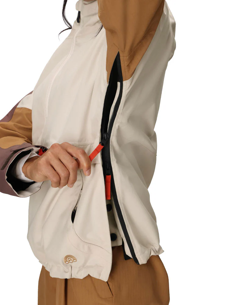686 Women's Outline Shell Anorak Limestone Colorblock 2026 - Image 7