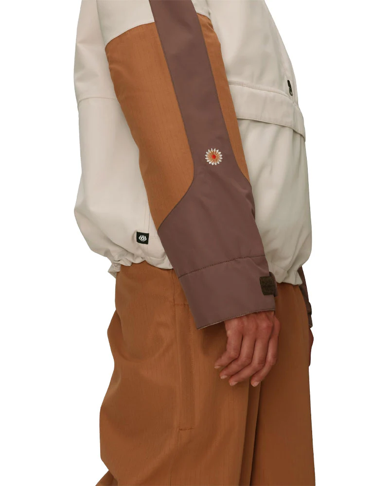 686 Women's Outline Shell Anorak Limestone Colorblock 2026 - Image 8