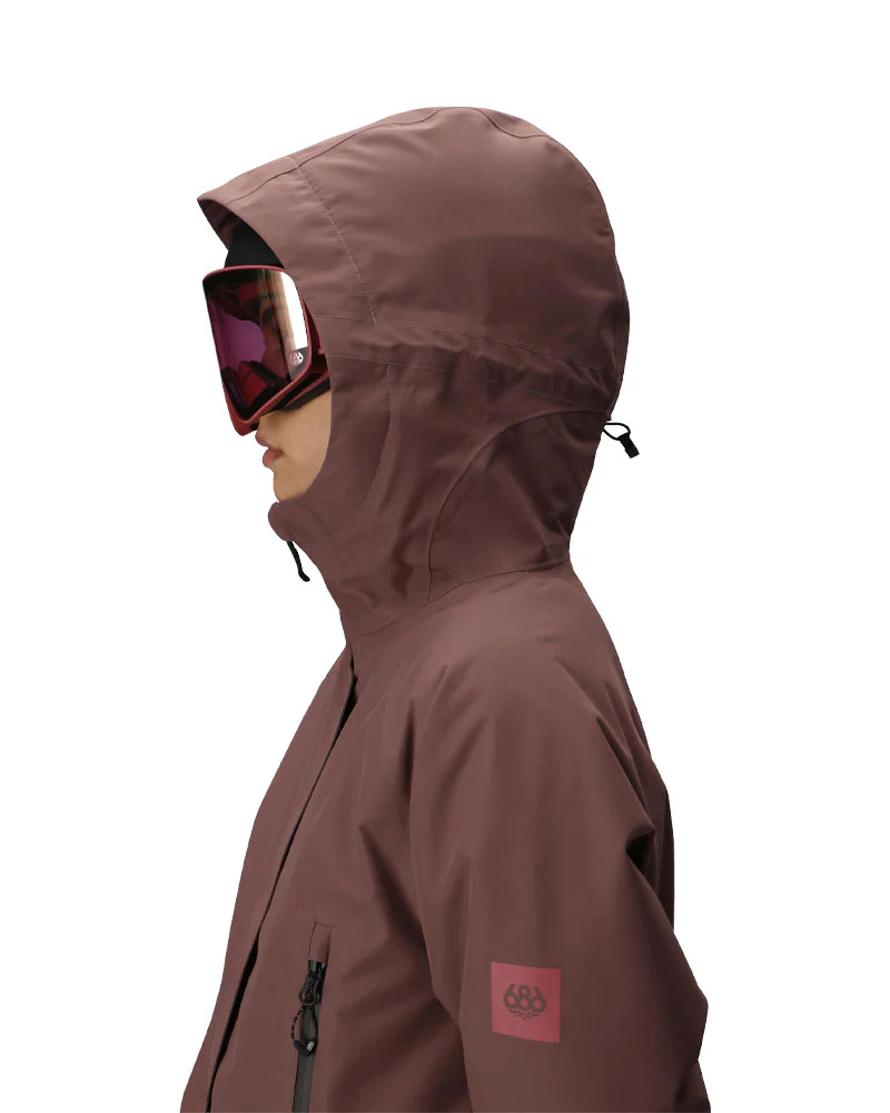 686 Women's Whisper Insulated Jacket Peppercorn 2026 - Image 3