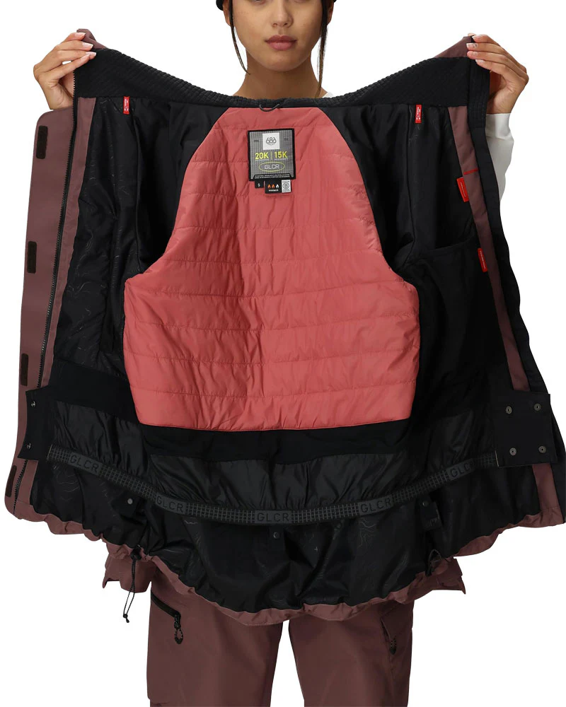 686 Women's Whisper Insulated Jacket Peppercorn 2026 - Image 5