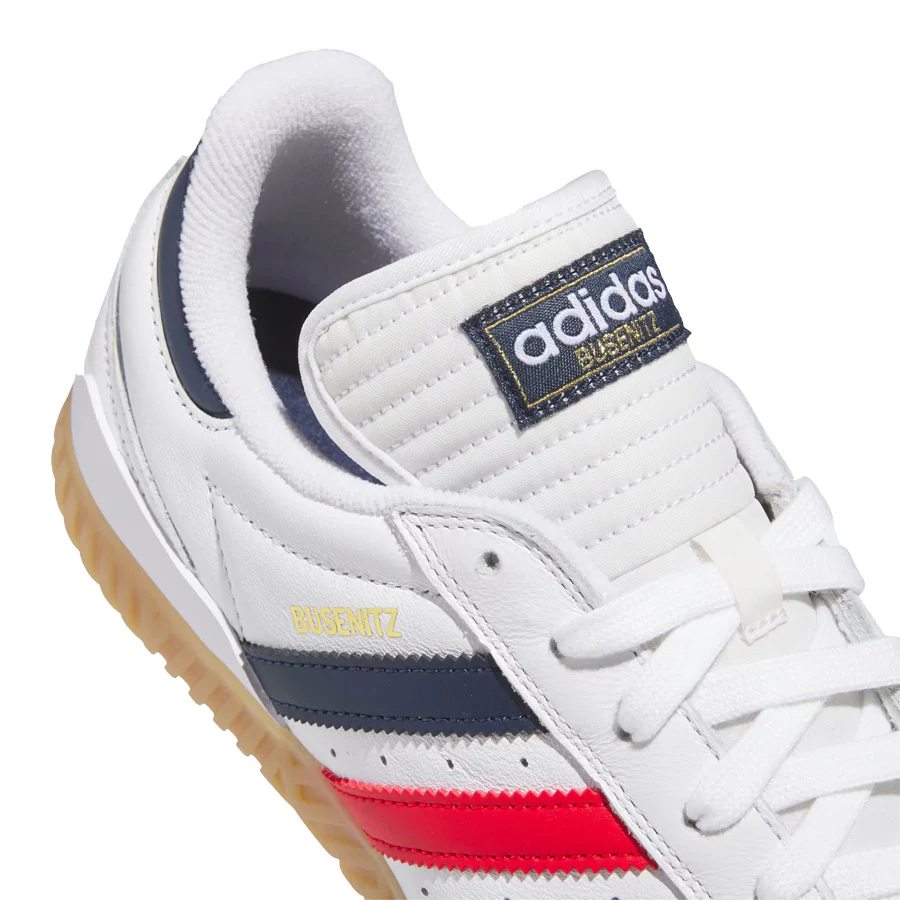 Adidas Busenitz Indoor Super Shoe White/Navy - Image 6