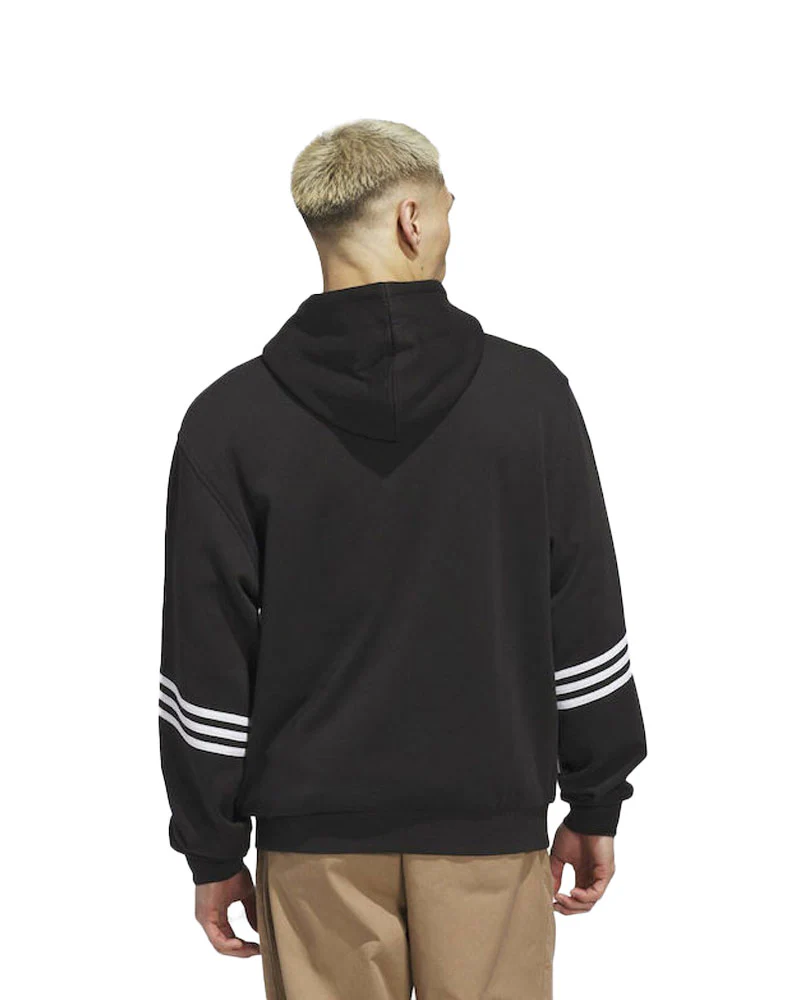 Adidas Classic Hoodie Black/White - Image 4