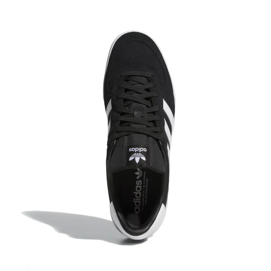 Adidas Glenburn Shoe Black/White/Gum - Image 3
