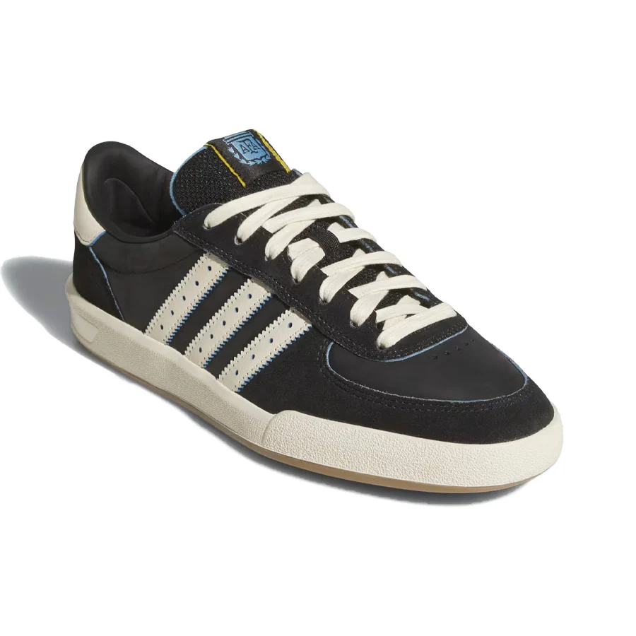 Adidas Glenburn X Thrasher Shoe Black/White/Gum - Image 2